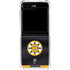 NHL Boston Bruins Home Jersey Galaxy Z Flip6 Clear Case